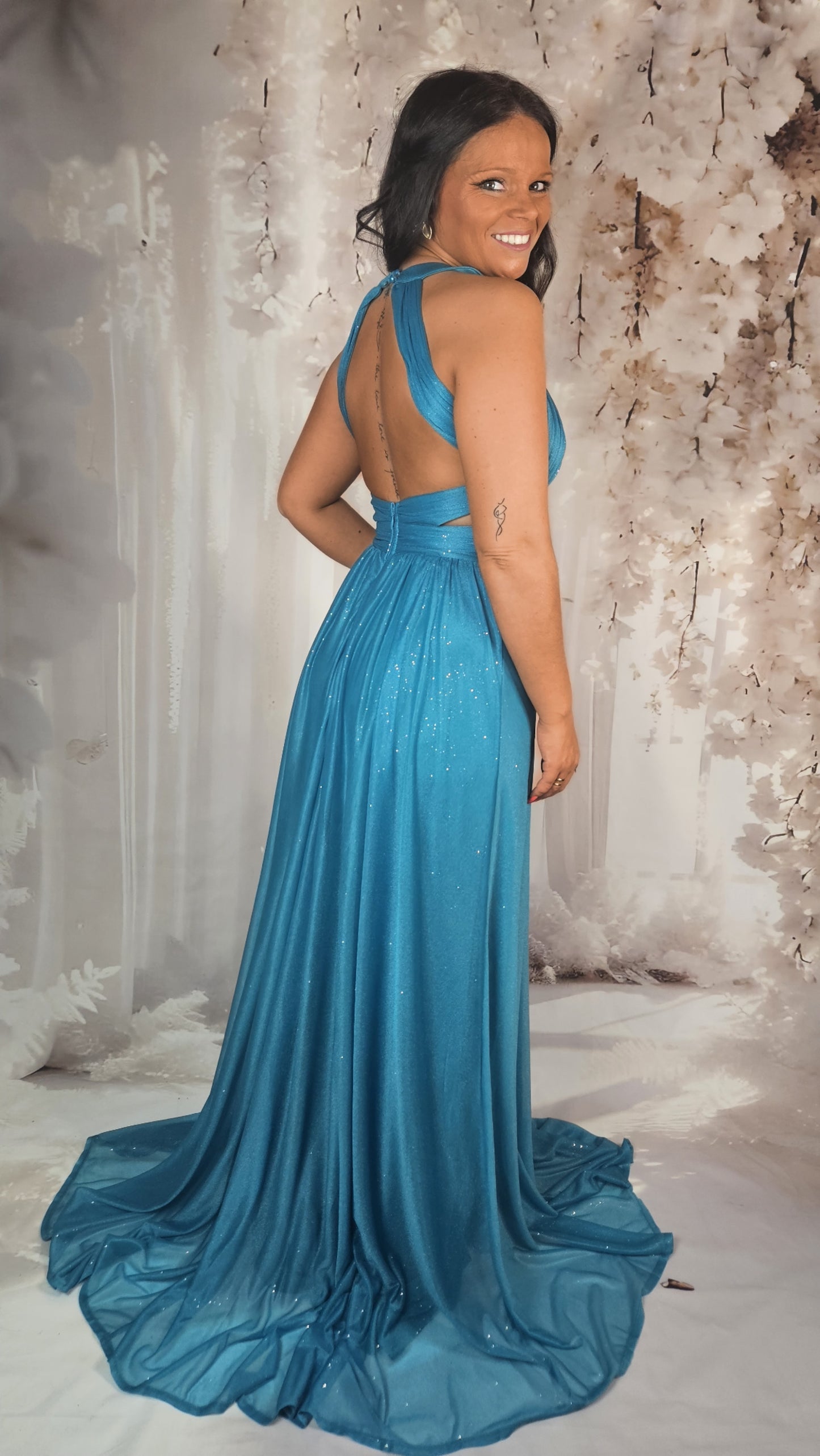 Vestido Celeste