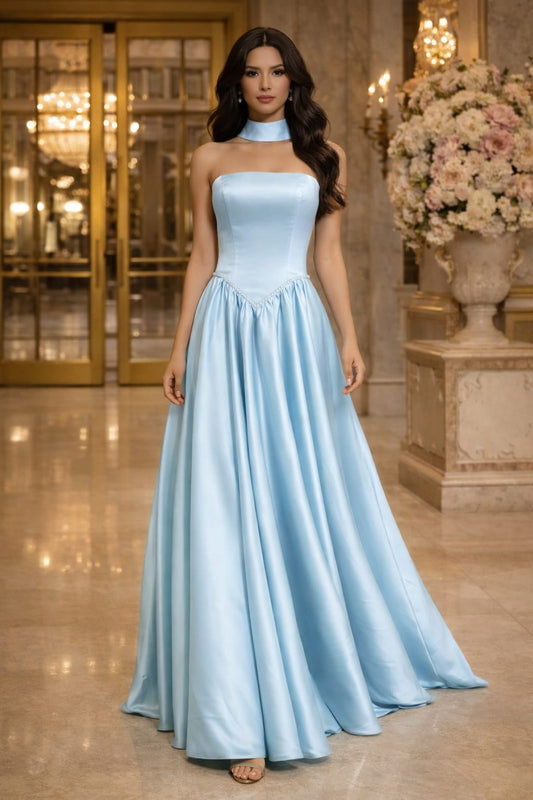 Vestido Princesa Azul Bebé